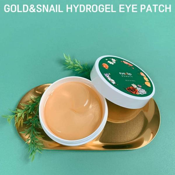 Eyenlip gold & snail eye patch