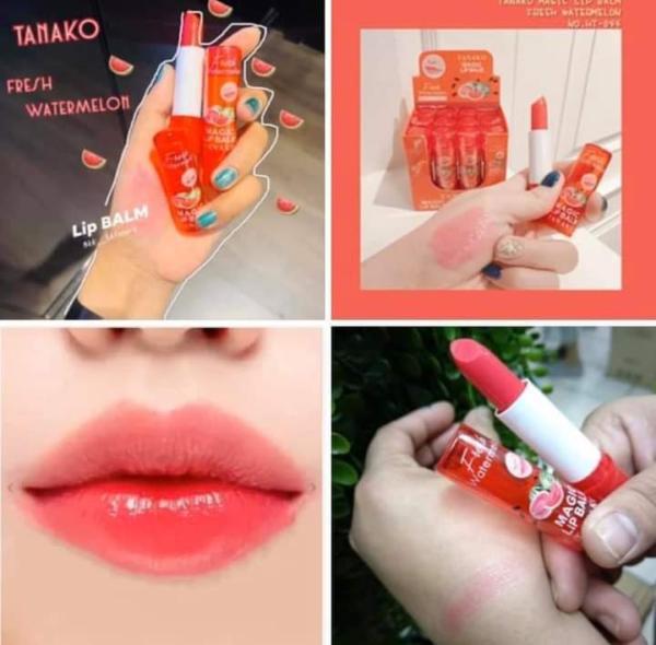 TANAKO fresh watermelon magic lip balm