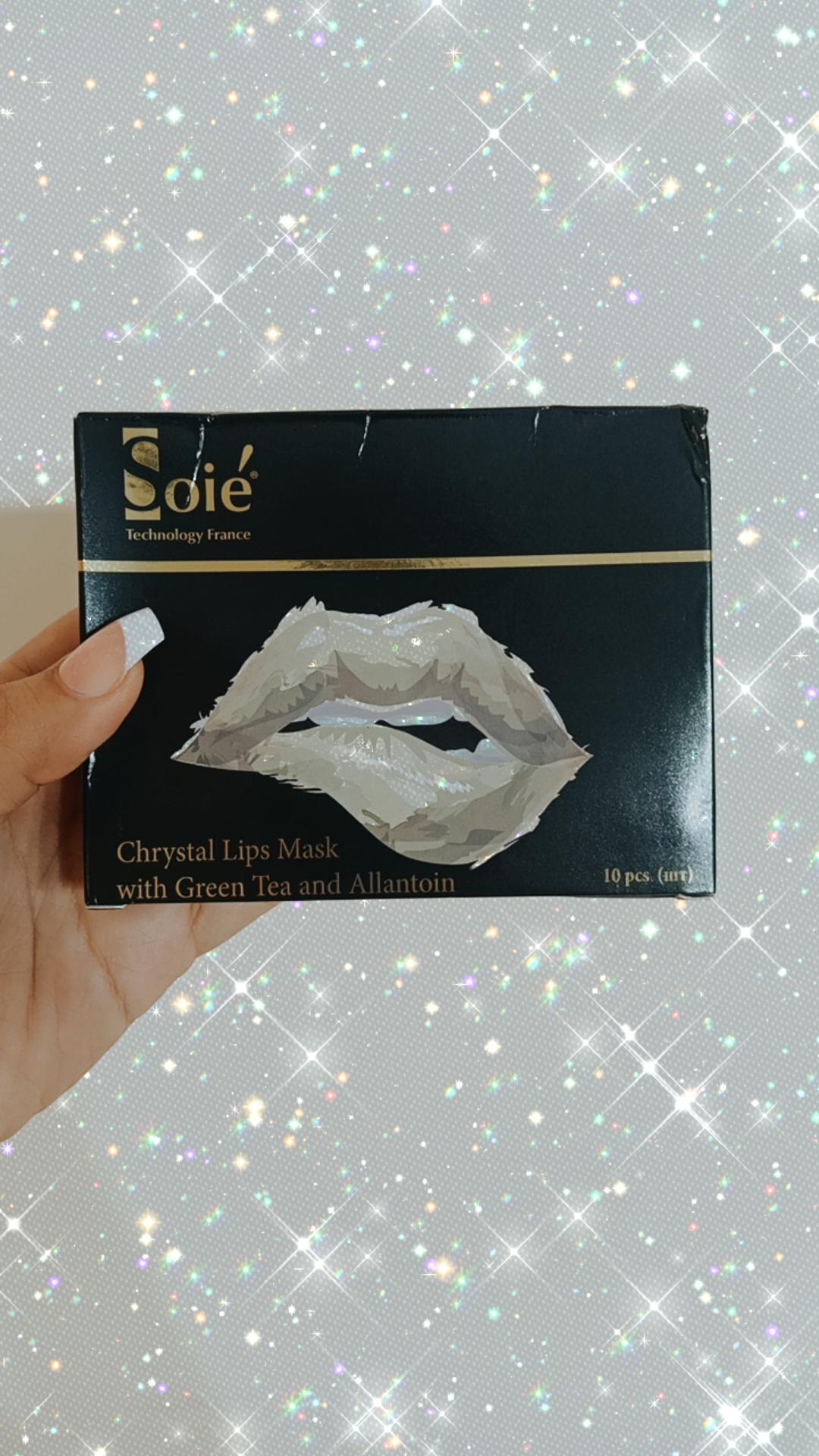 Soie technology France Chrystal lip mask With Green tea and Allantion