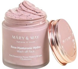 Mary&May Rose Hyaluronic Hydra Wash off Pack 125g