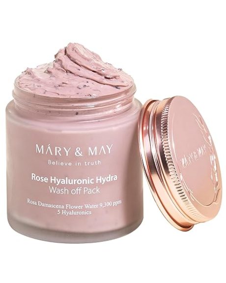 Mary&May Rose Hyaluronic Hydra Wash off Pack 125g