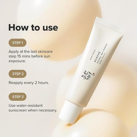 BEAUTY OF JOSEON Relief Sun : Rice Probiotics - 50ml (SPF50+ PA++++)