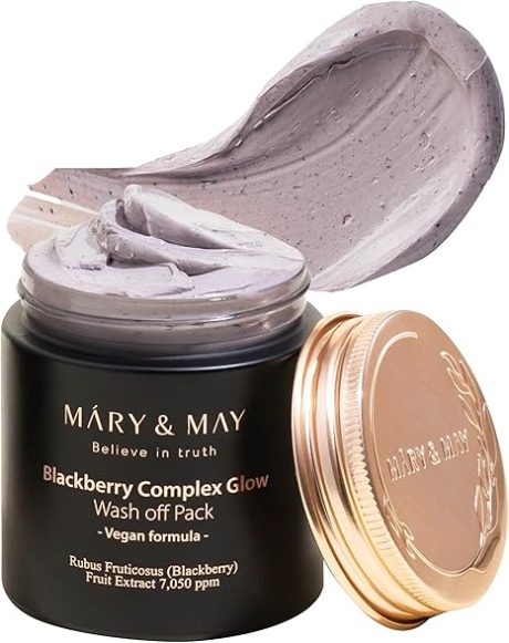 Mary&May Vegan Blackberry Complex Glow Wash Off Mask 125g