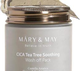 [Mary&May] CICA TeaTree Soothing Wash off Pack 4.4 Fl Oz / 125g