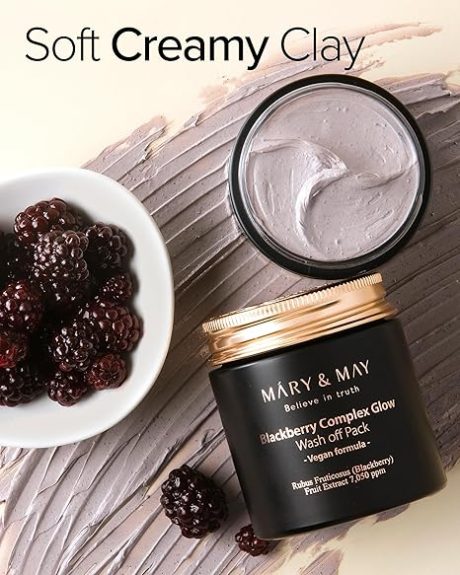 Mary&May Vegan Blackberry Complex Glow Wash Off Mask 125g