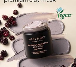 Mary&May Vegan Blackberry Complex Glow Wash Off Mask 125g