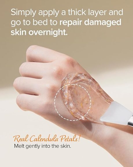 Mary & May Vegan Calendula Peptide Ageless Sleeping Mask 110g