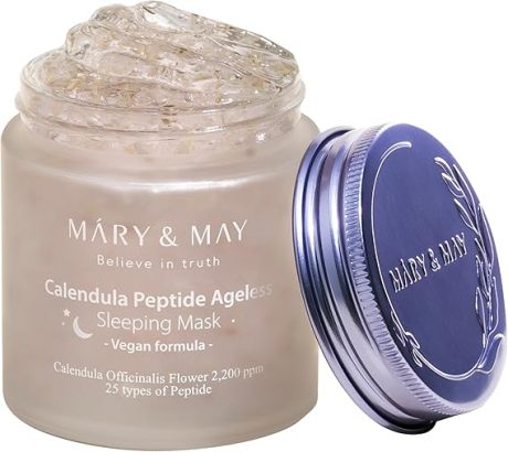 Mary & May Vegan Calendula Peptide Ageless Sleeping Mask 110g