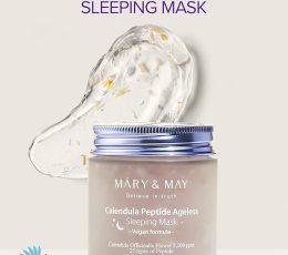 Mary & May Vegan Calendula Peptide Ageless Sleeping Mask 110g
