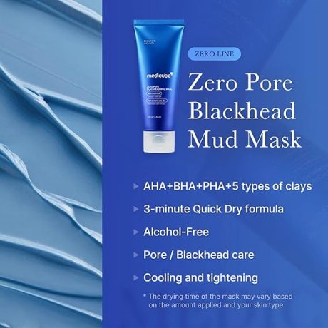 medicube Zero Pore Blackhead Mud Mask 100g