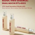 K-Secret Seoul 1988 Essence Snail Mucin 97% + Rice 100ml