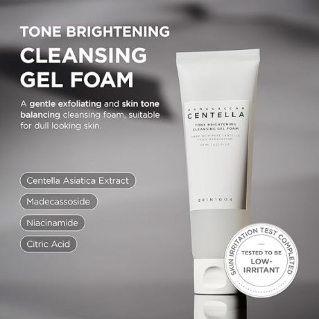 SKIN1004 Madagascar Centella Tone Brightening Cleansing Gel Foam 125 ml