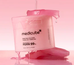 medicube Toner Pads Salmon DNA PDRN Pink Collagen Jelly Pad