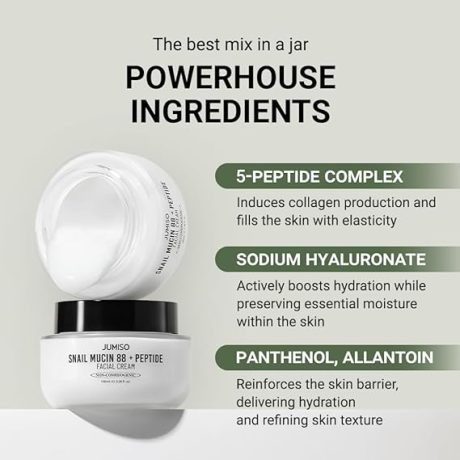 Jumiso Snail Mucin 88 + Peptide Facial Cream