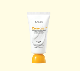 Anua Zero-Cast Moisturizing Finish Sunscreen,SPF 50,50ml