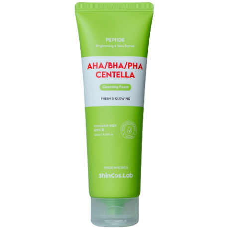 ShinCos.Lab Centella Brightening Cleansing Foam, 120 Ml