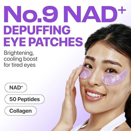 numbuzin No.9 Eye Patches | NAD+ Collagen Under Eye Patches