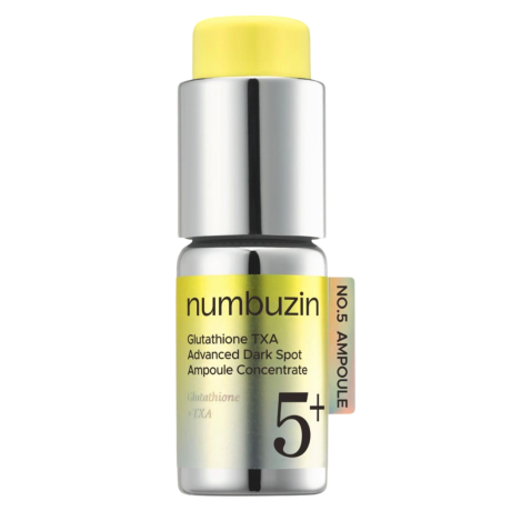 Numbuzin No.5 Glutathione TXA Advanced Dark Spot Ampoule – Brightening & Hyperpigmentation