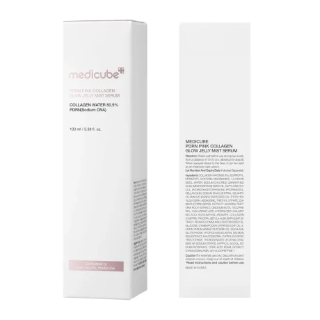 Medicube PDRN Pink Collagen Glow Jelly Mist Serum