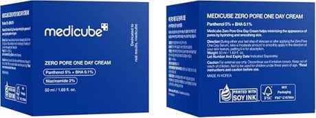 Medicube Zero Pore One Day Cream 50ml