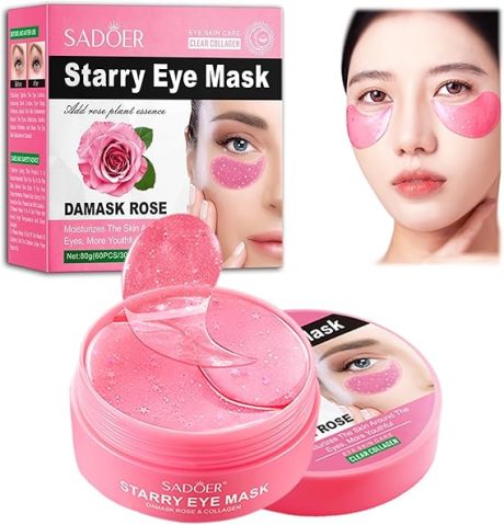 SADOER Starry Eye Mask 60 Pieces Collagen Anti Dark Circle Patches SEALED