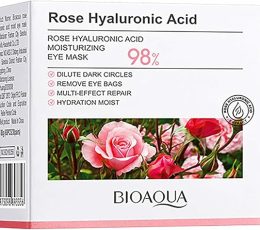 BIOAQUA Rose Hyaluronic Acid Moisturizing Eye Mask Dark Circles 80g (60pcs/30pairs)