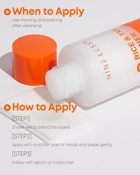 NINELESS Mela-Pro Rice & TXA Toner