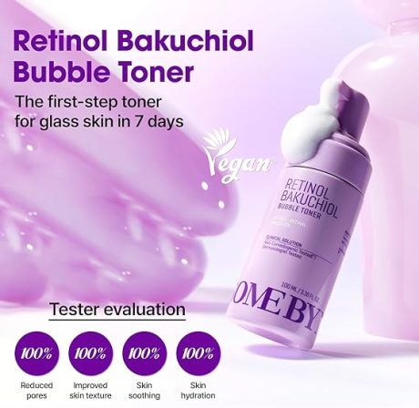 SOME BY MI Retinol Bakuchiol Bubble Toner 3.4oz 100ml