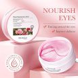 BIOAQUA Rose Hyaluronic Acid Moisturizing Eye Mask Dark Circles 80g (60pcs/30pairs)