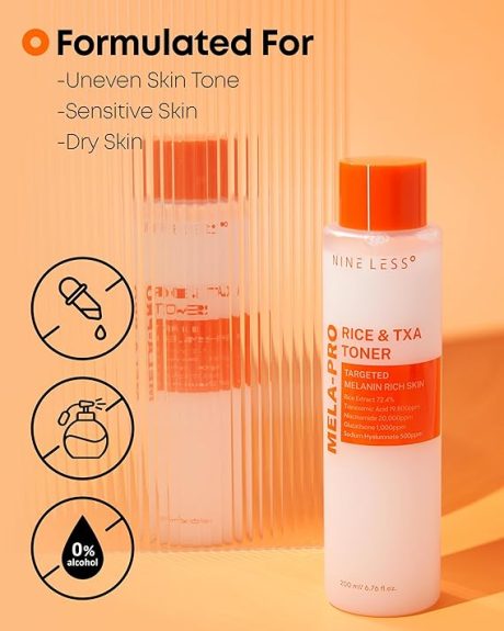 NINELESS Mela-Pro Rice & TXA Toner
