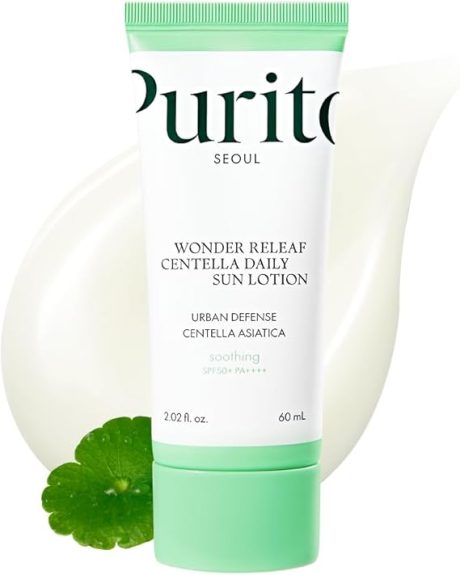 PURITO SEOUL Wonder Releaf Centella Daily Sun Lotion, SPF50+ PA++++