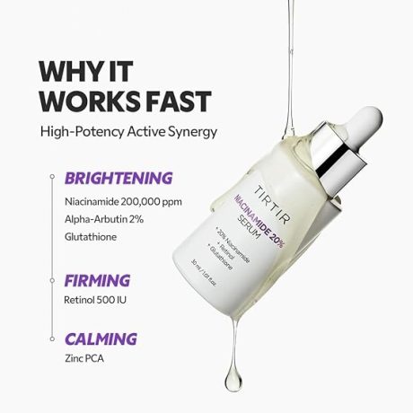 TIRTIR Niacinamide 20% Serum – 30ml