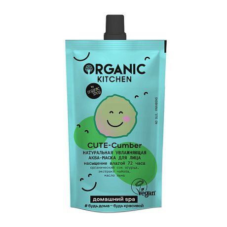 Organic Kitchen Cute-Cumber Aqua Face Mask