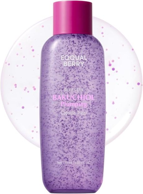 EQQUALBERRY Bakuchiol Plumping Capsule Toner(150ml / 5.1 fl oz)