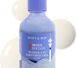 MARY & MAY Retinol 0.1% Bakuchiol Cica Serum 80ml