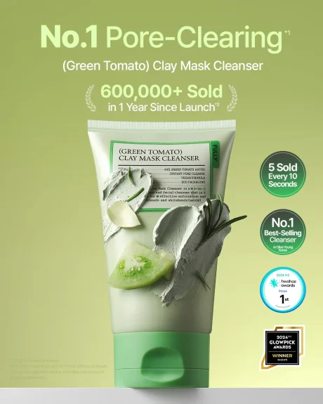 Green Tomato Clay Mask Cleanser