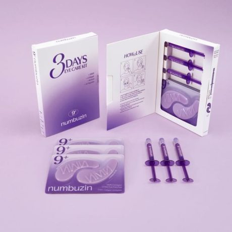 NUMBUZIN 9+ 3 DAYS EYE CARE KIT ( 3 EYE PATCHES )