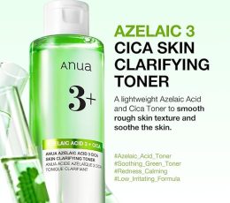Anua Azelaic Acid 3 CICA Clarifying Toner 8.45 fl.oz