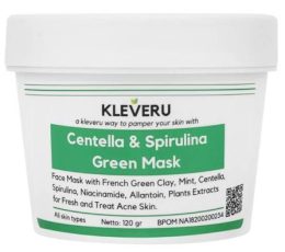 Kleveru Centella & Spirulina Green Mask