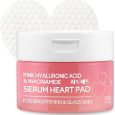 TENZERO Pink Hyaluronic Acid Niacinamide Serum Heart Pad (50ea)
