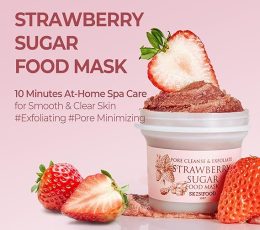 SKIN FOOD since 1957 Strawberry Sugar Mask Exp2026/10/3