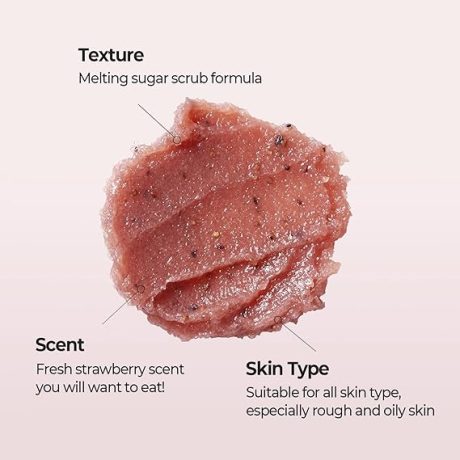 SKIN FOOD since 1957 Strawberry Sugar Mask Exp2026/10/3