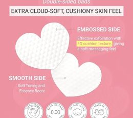TENZERO Pink Hyaluronic Acid Niacinamide Serum Heart Pad (50ea)