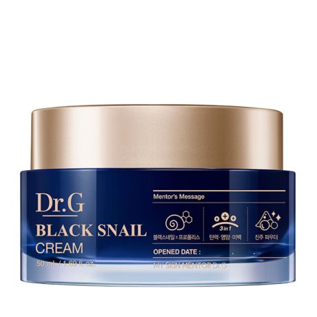 Dr.G Black Snail Cream 50ml | Anti-Aging & Brightening Korean Moisturizer