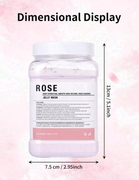 Rose Deep Hydration & Smooth Skin Texture Jelly Mask (340g / 12 oz)