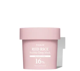 P.CALM Red Rice Bubble Deep Mask 90g