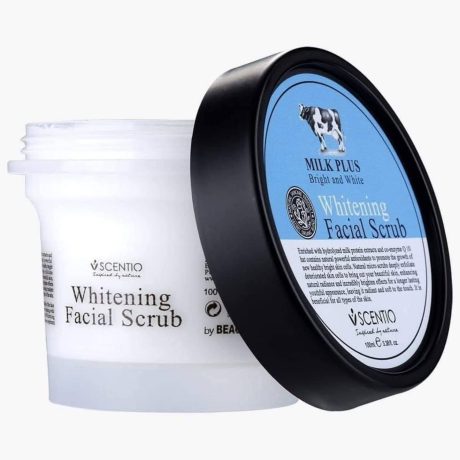 Scentio Milk Plus Organic Whitening Facial Scrub 100ml